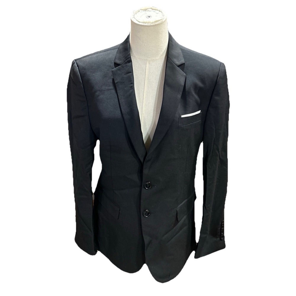 Cloudstyle Women Mens XS Black Blazer Suit Jacket Formal Wear